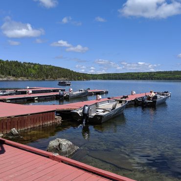 View Of The Pier With Boats
